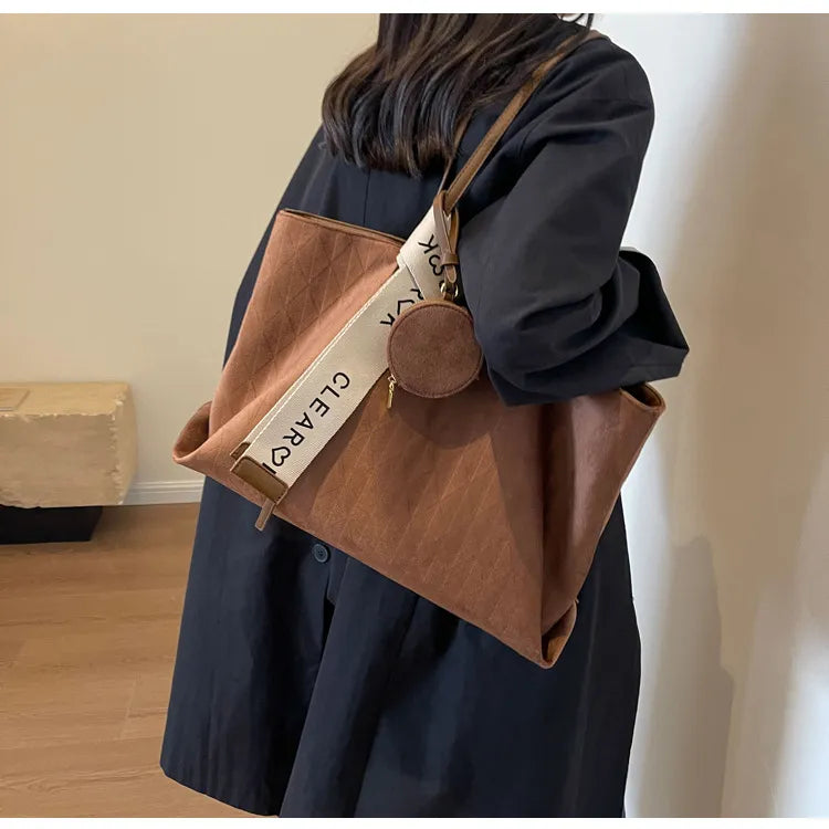 Casual Large Capacity Totes Women's Large Shoulder Bag