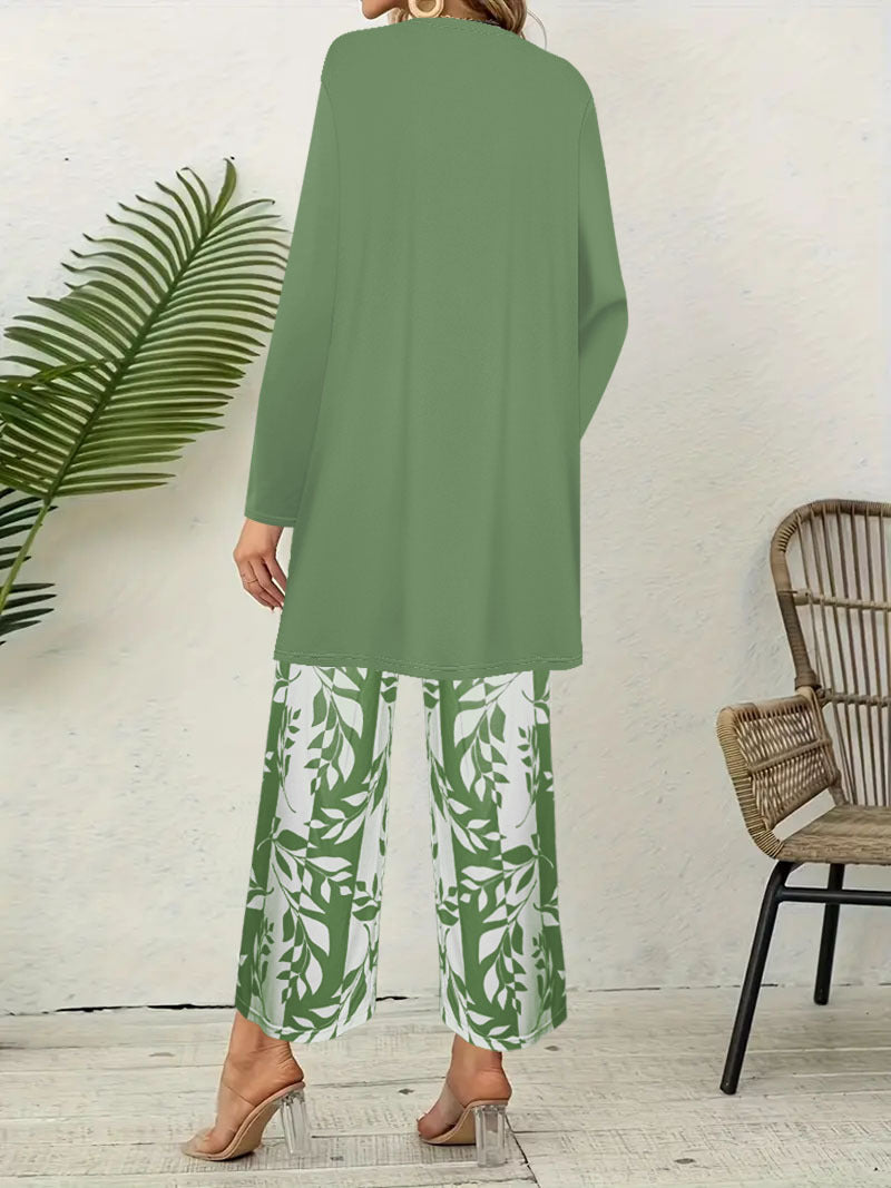 Casual Coat Vest Pants Three-piece Suit