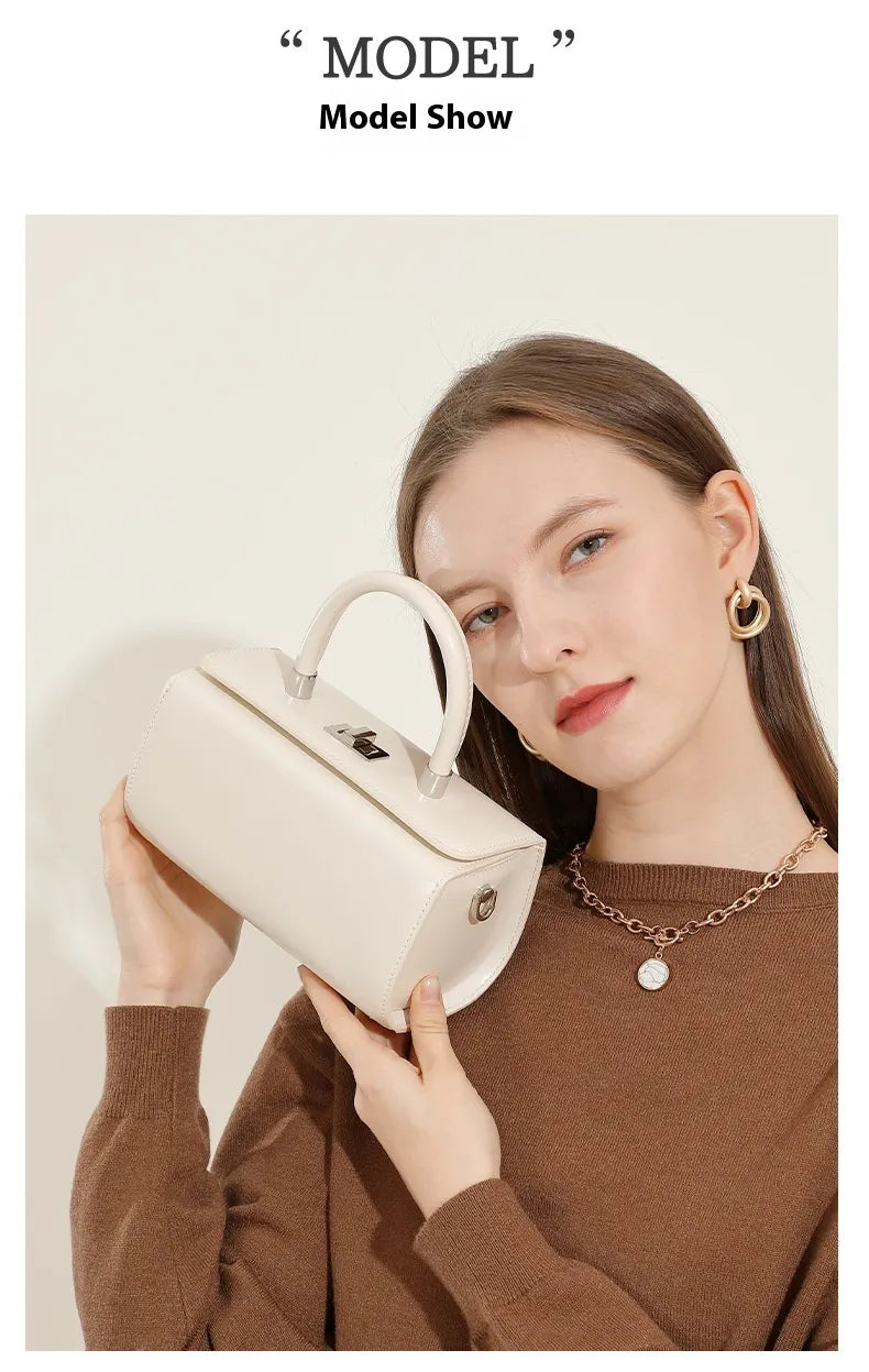 New Leather One-shoulder Crossbody Women's Bag