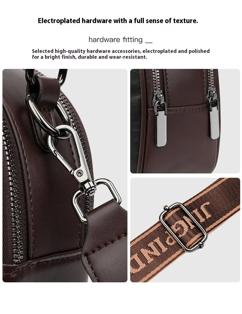 Retro Embossing Large Capacity Women's Handbag All-matching