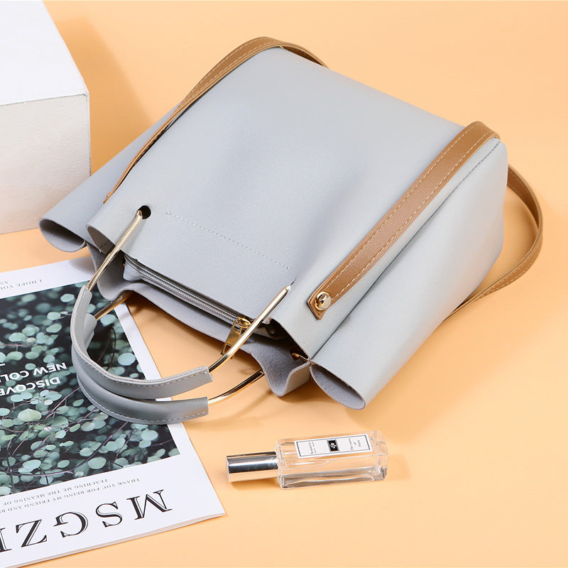 Summer New Korean Pure Color Women's Handbag