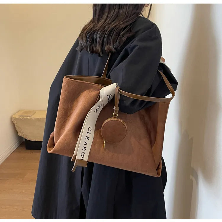 Casual Large Capacity Totes Women's Large Shoulder Bag