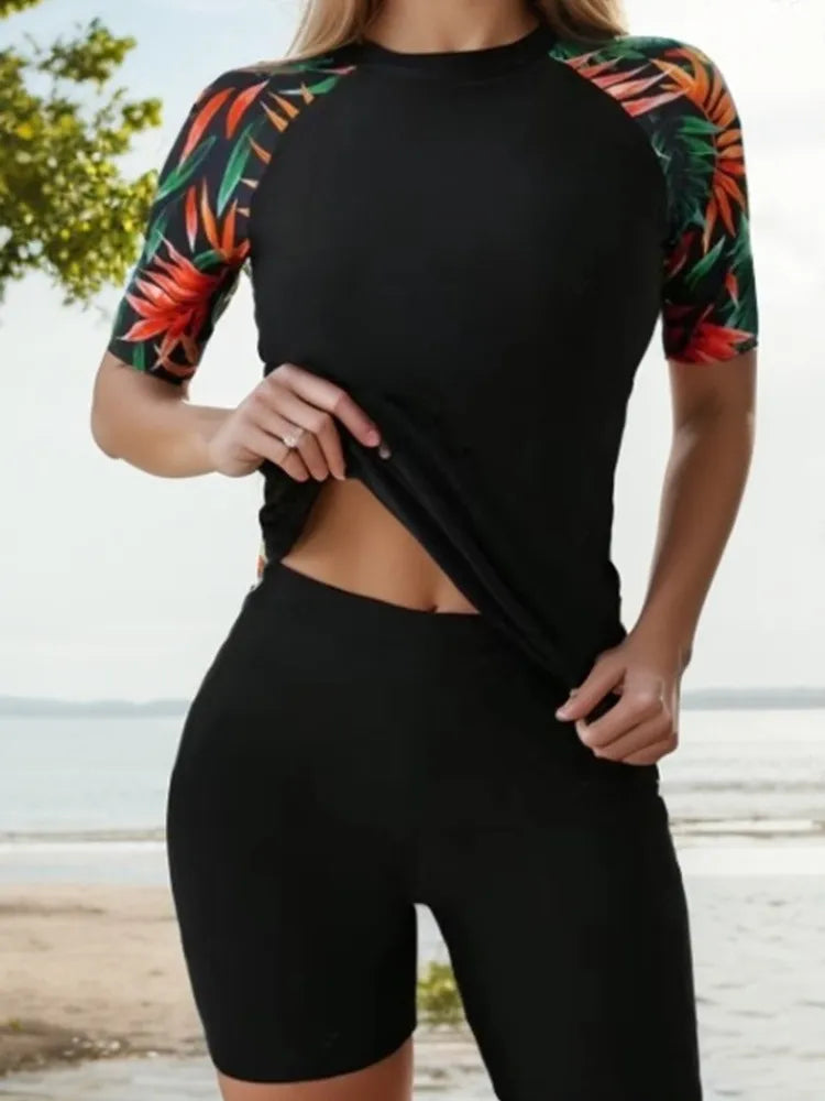 Women's Tight Quick-drying Diving Suit Split Swimsuit
