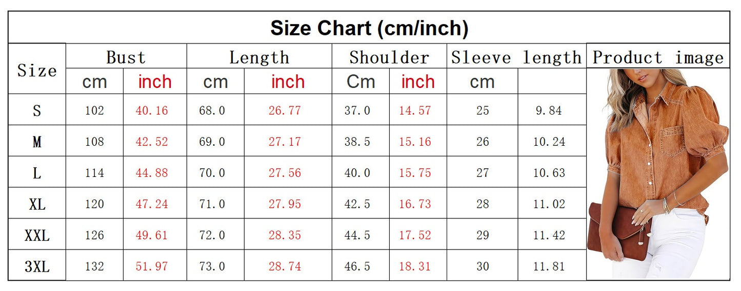 Spring And Autumn New Denim Women's Shirt