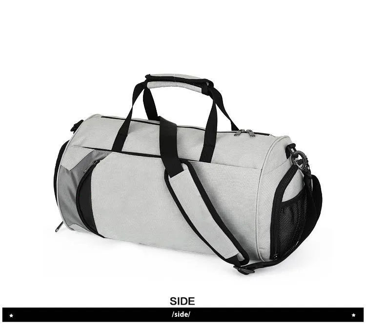 Men's Portable Color Blocked Travel Crossbody Bag