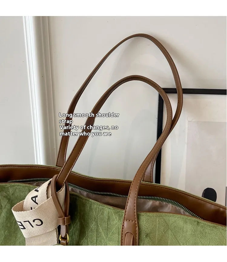 Casual Large Capacity Totes Women's Large Shoulder Bag