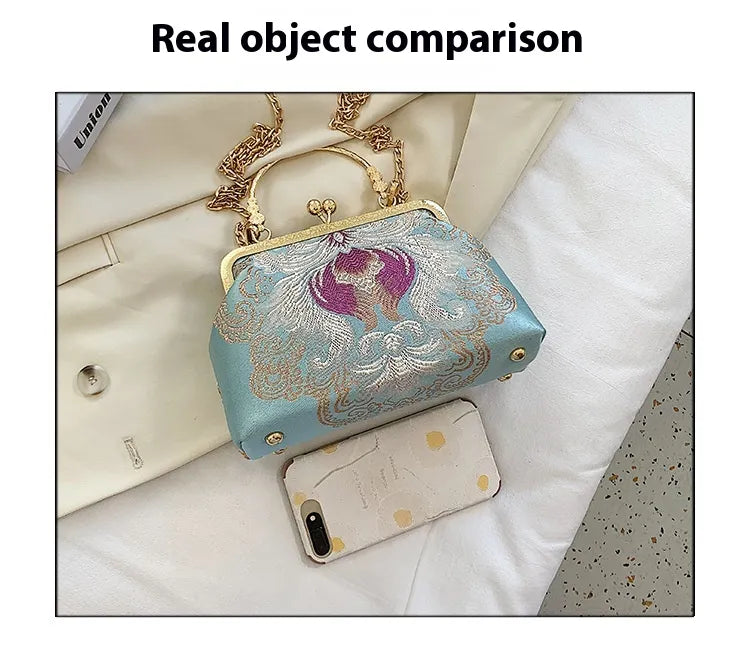 Chinese Style Embroidery Cheongsam Bags Women's Handbag
