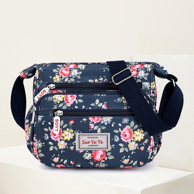 Printed Shoulder Bag Lightweight Outdoor Simplicity Travel