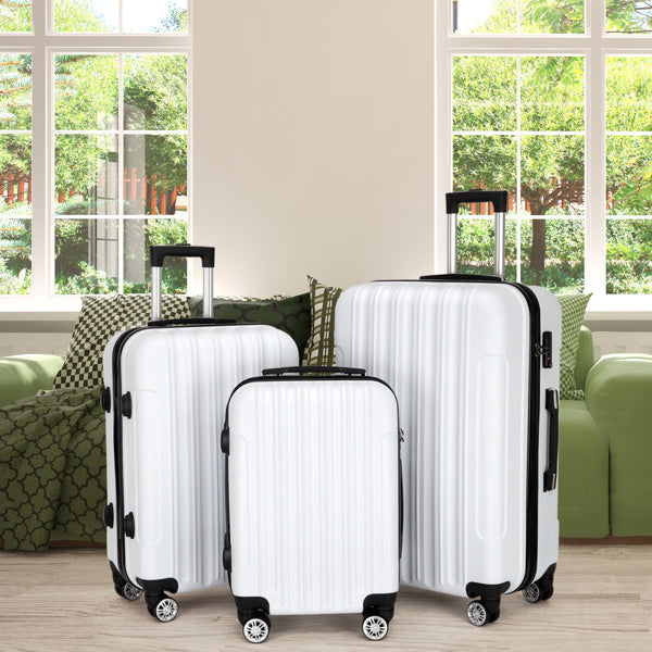 Vertical Pattern Three-in-one Trolley Case With Handle And Universal Wheels- FREE USA SHIPPING