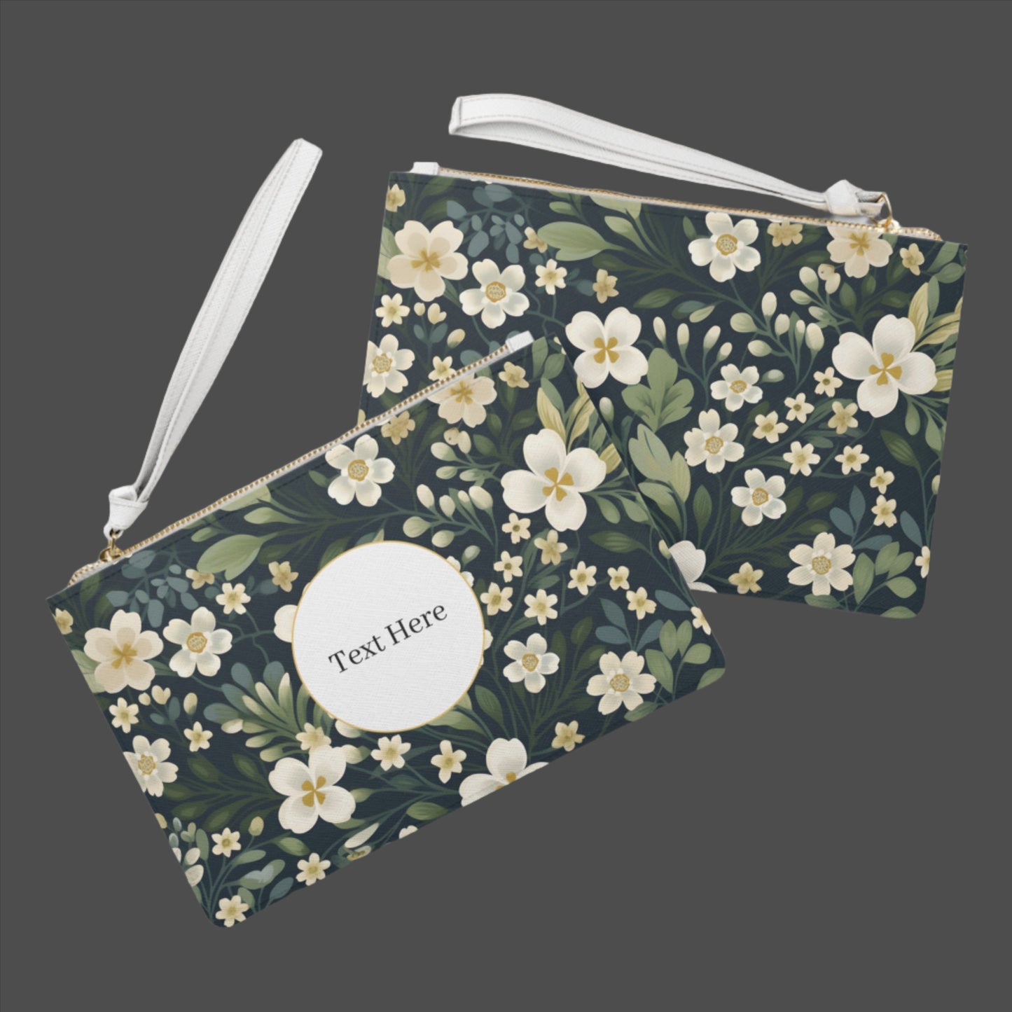 Clutch Bag - Personalize With Floral Designs