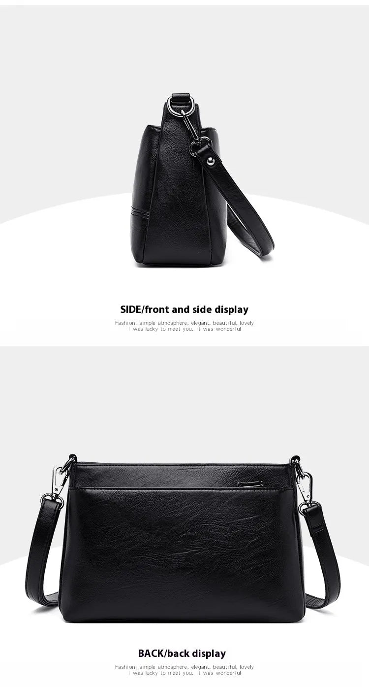 Shoulder Messenger Bag Fashion Generous Handheld Small Square Bag