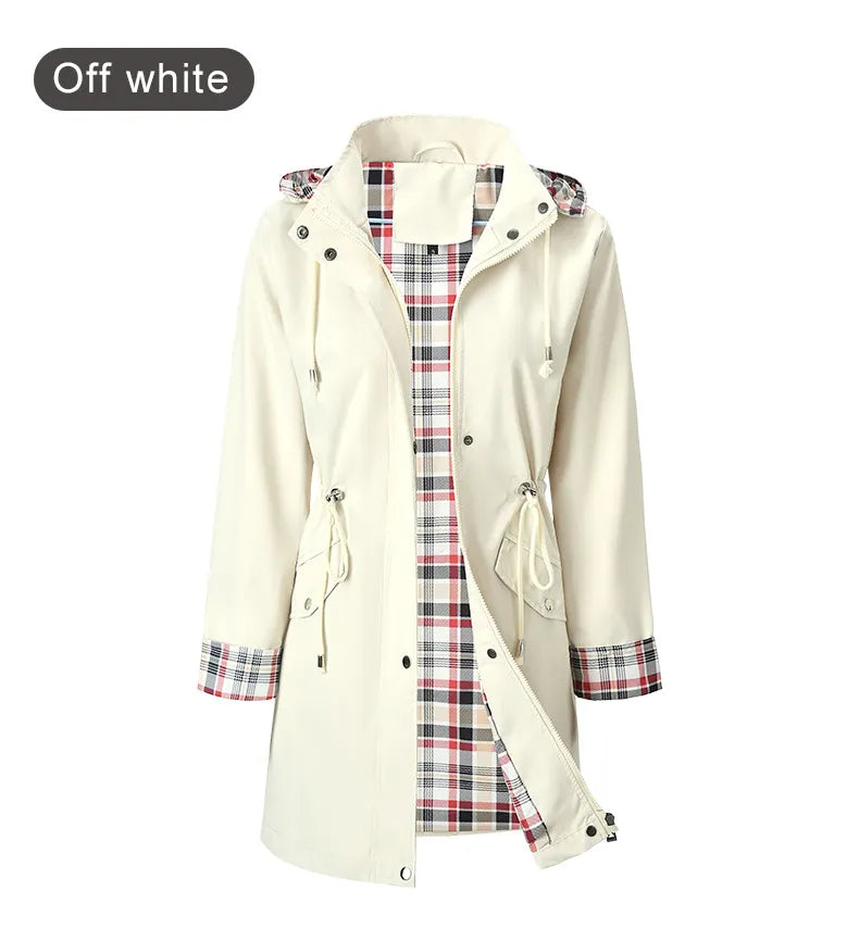 Women's Windbreaker Waterproof Elegant Style