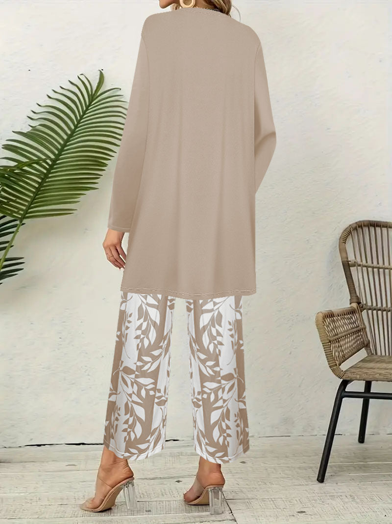 Casual Coat Vest Pants Three-piece Suit