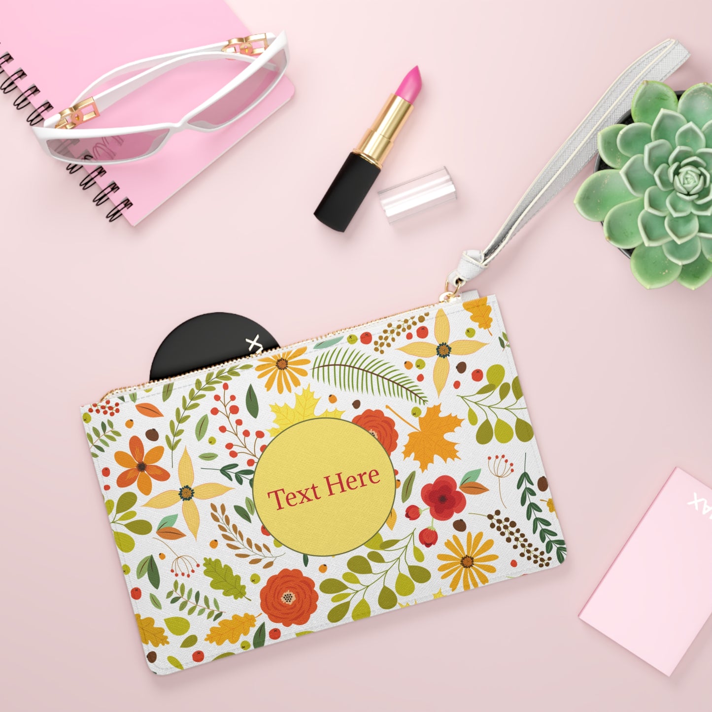 Clutch Bag - Personalize With Floral Designs