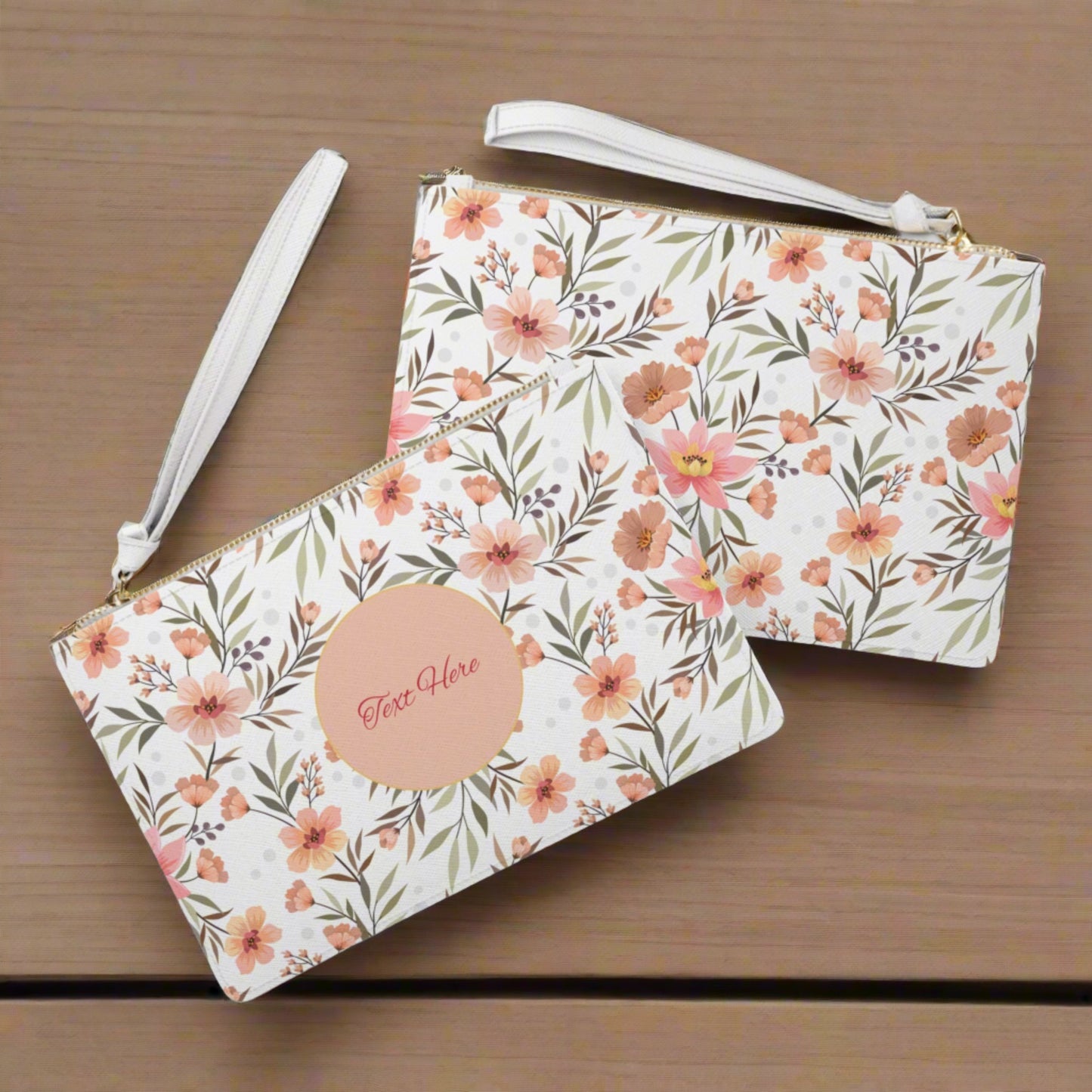 Clutch Bag - Personalize With Floral Designs