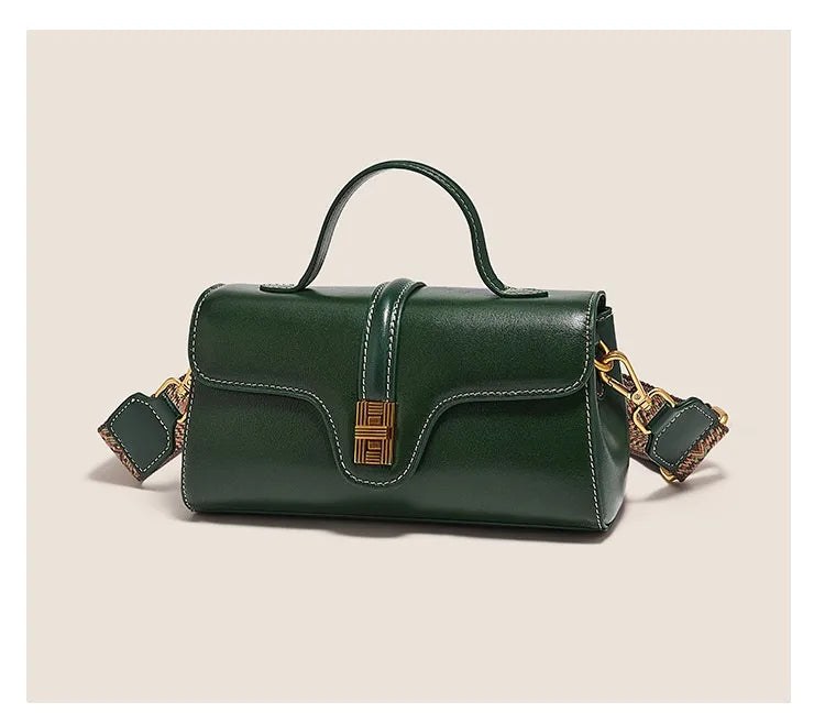 Niche Original High Sense Mild Luxury Retro Cambridge Portable Messenger Bag