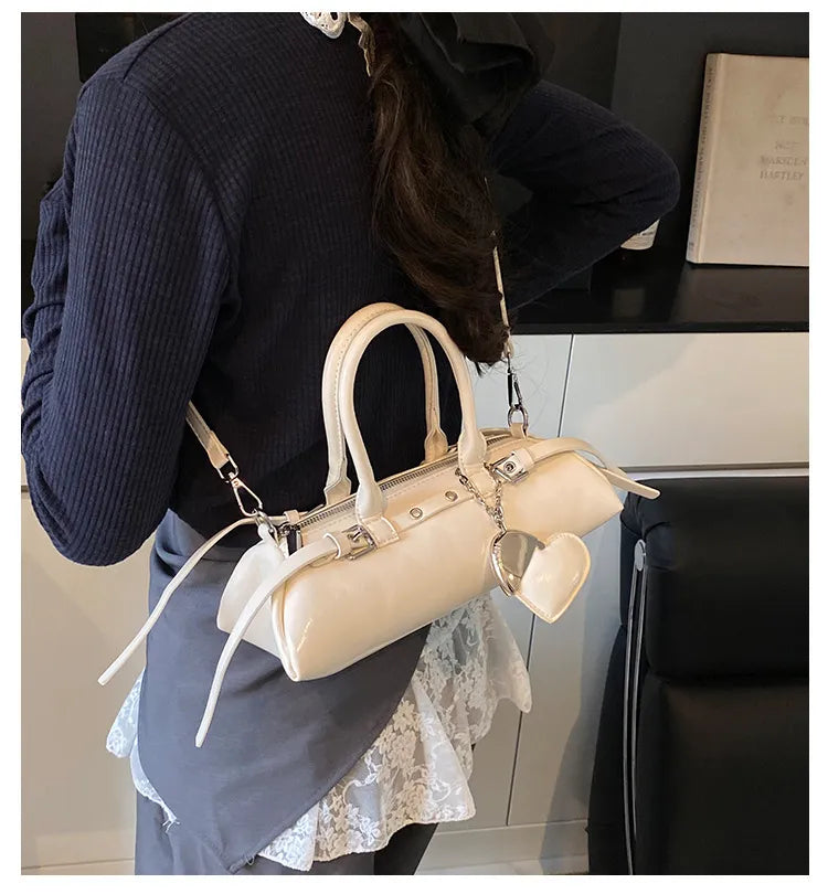 Niche Bowling Bag Design Commuter Fashionable Shoulder Bag