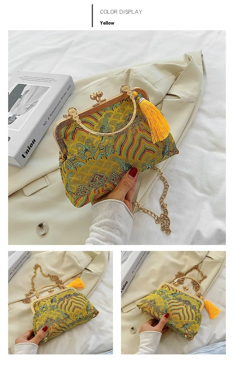 Chinese Style Embroidery Cheongsam Bags Women's Handbag