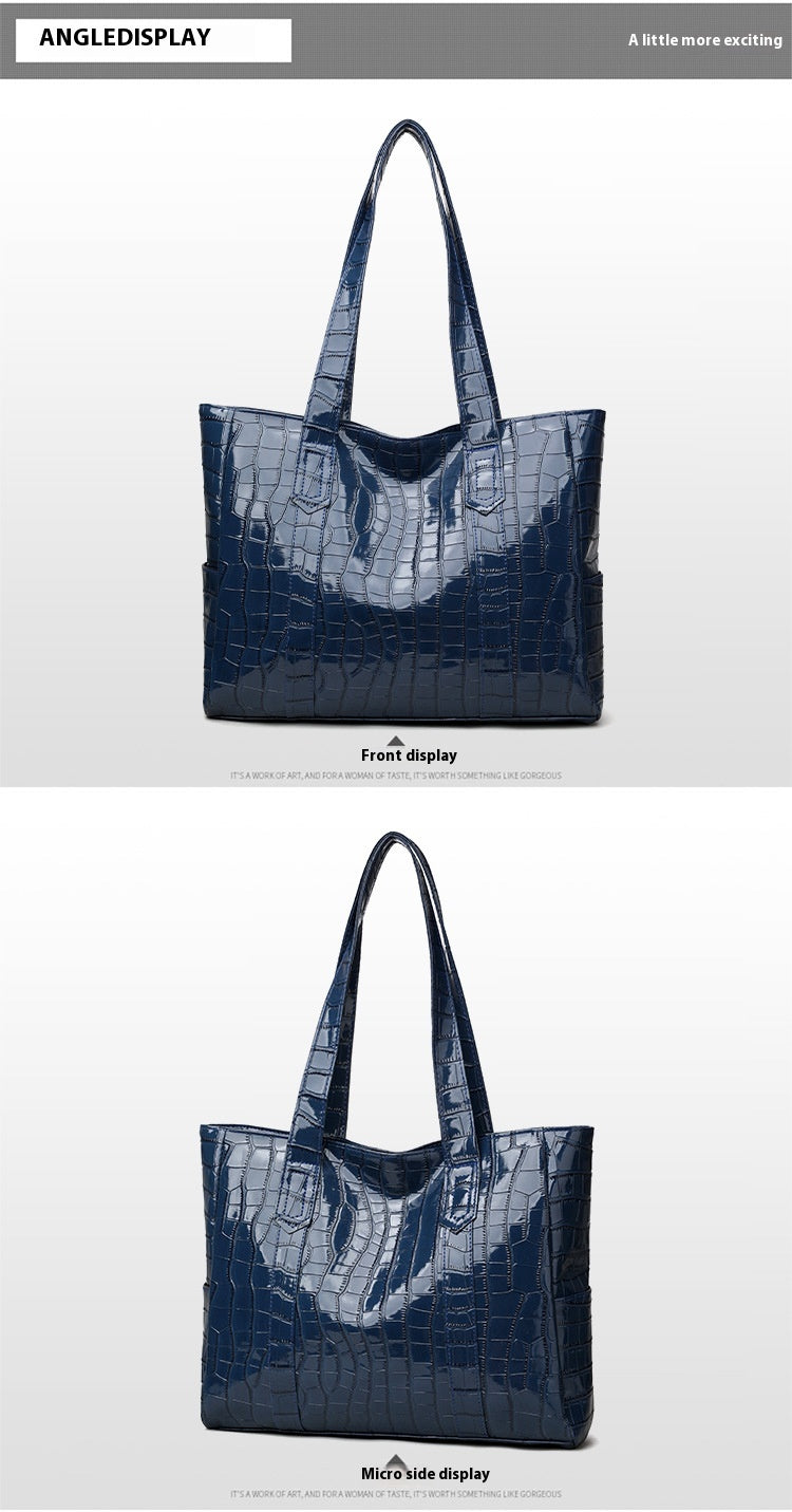 Korean Style Stylish Simple And Versatile European And American Commuters' Tote Bag