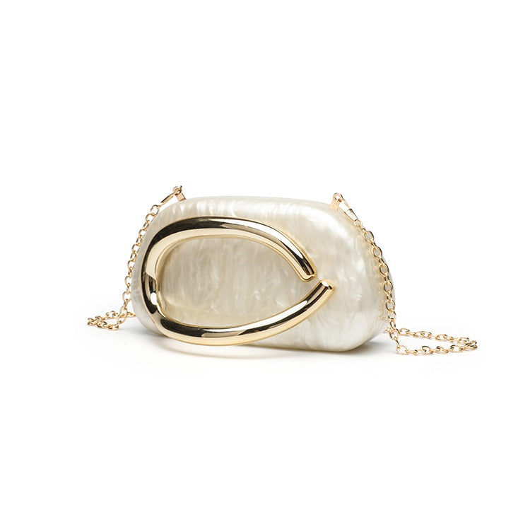 Acrylic Dinner Clutch Shoulder Crossbody Bag
