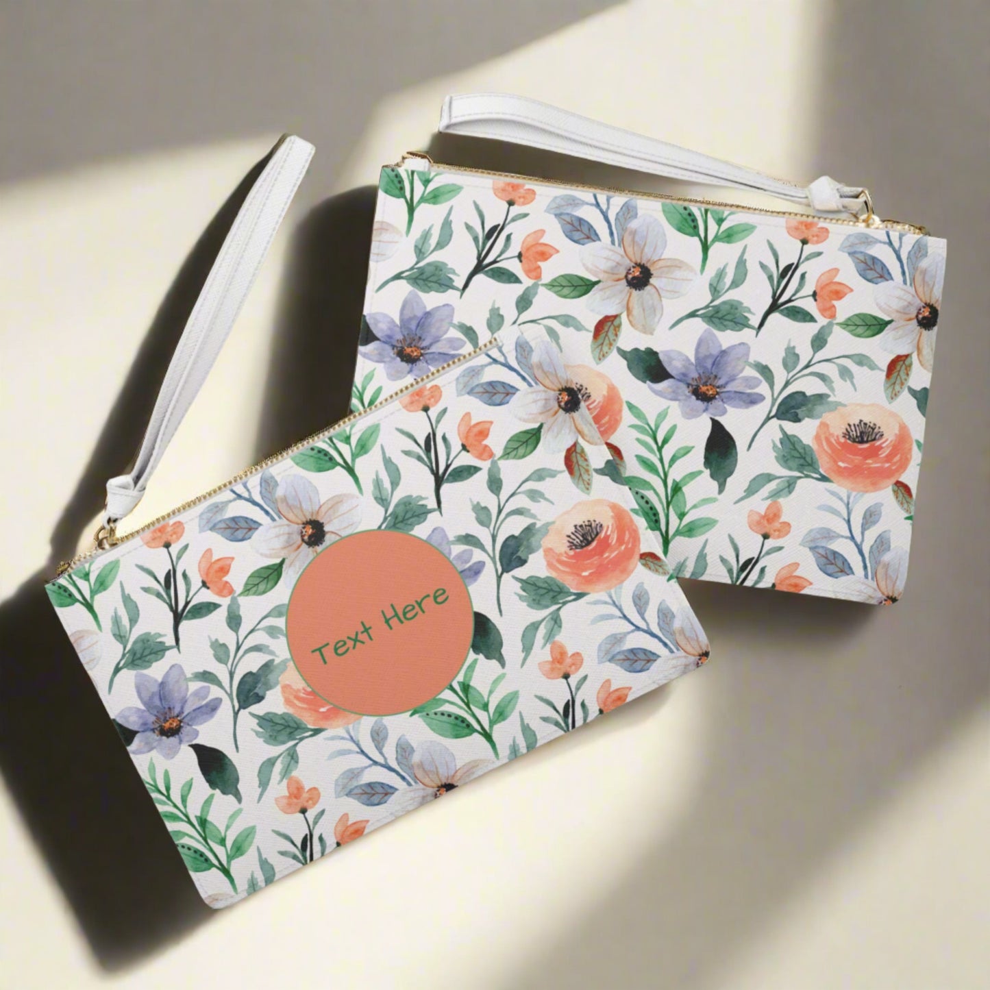 Clutch Bag - Personalize With Floral Designs