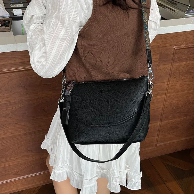 Women’s Ethnic Embroidery Crossbody Bag – Durable, Spacious, and Stylish
