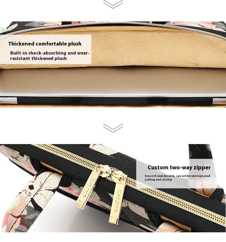 Laptop Sleeve Portable Shoulder Bag