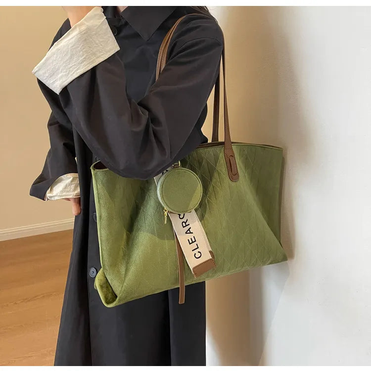Casual Large Capacity Totes Women's Large Shoulder Bag