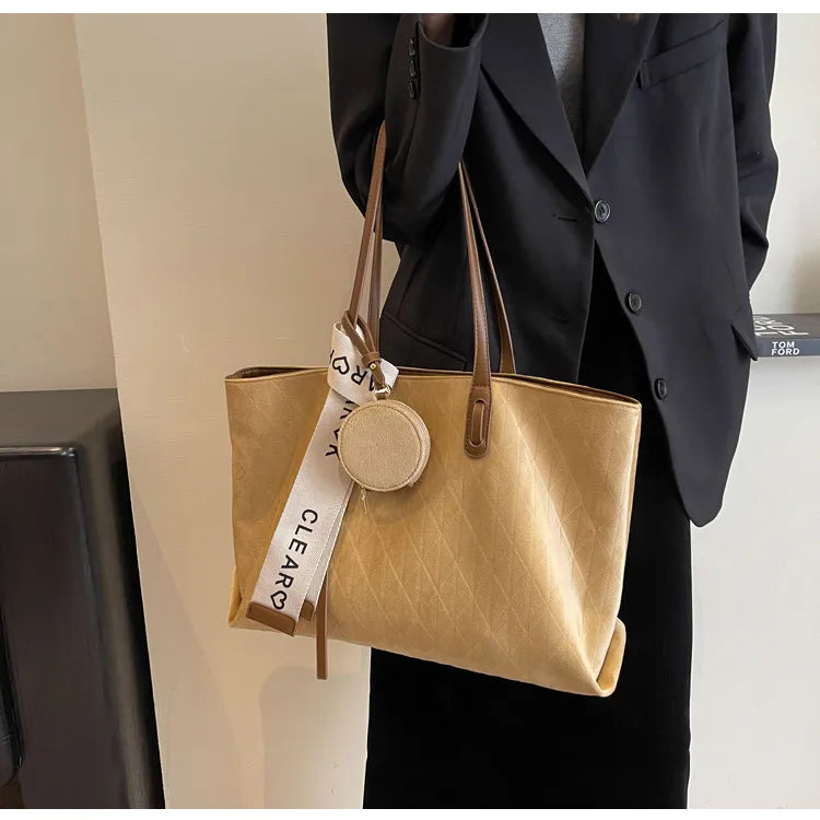 Casual Large Capacity Totes Women's Large Shoulder Bag