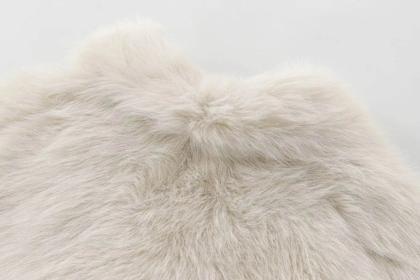 French Style Large Lapel Artificial Fur New Plush Coat