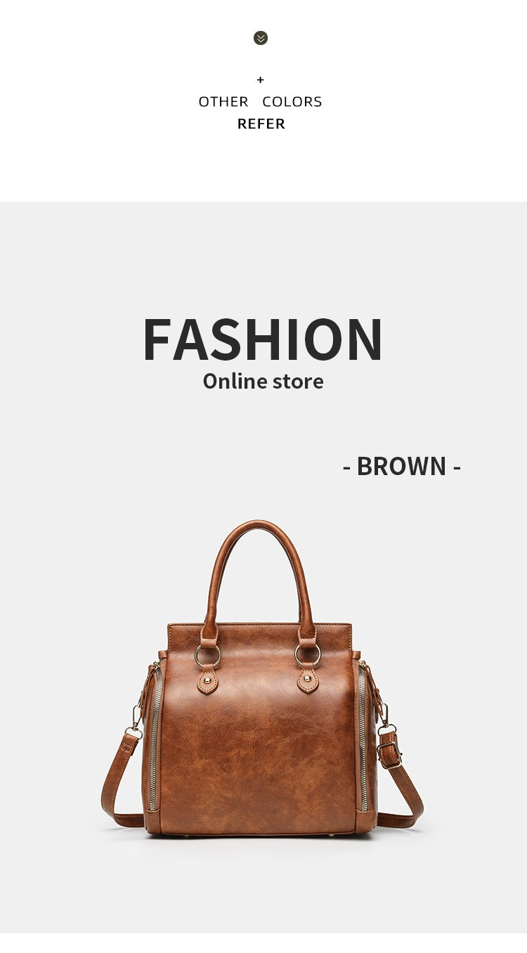 Tote Bag With A Multi-functional, Detachable Shoulder Strap For Handheld Use