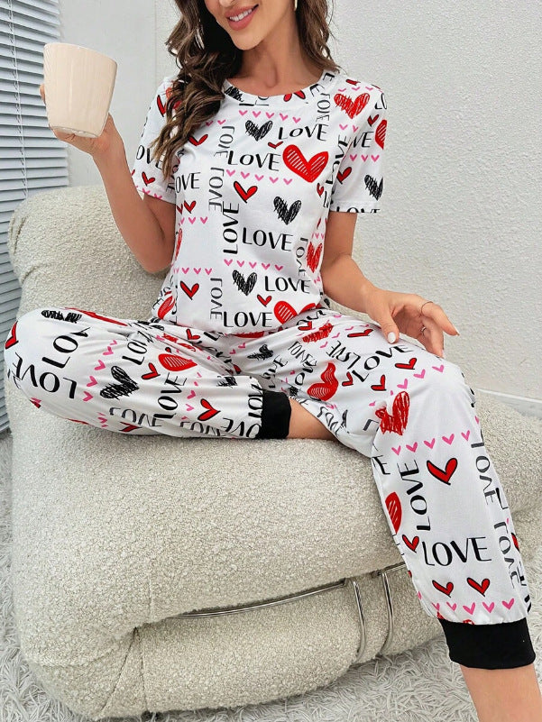 Women's Ladies' Homewear Printed Pajamas