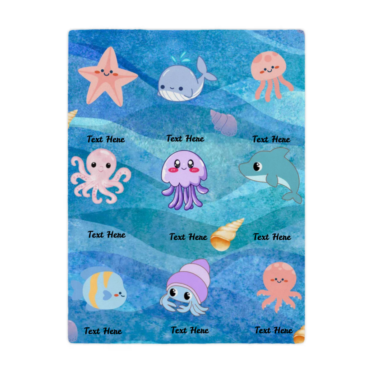 Microfiber Blanket - Personalized for Kids