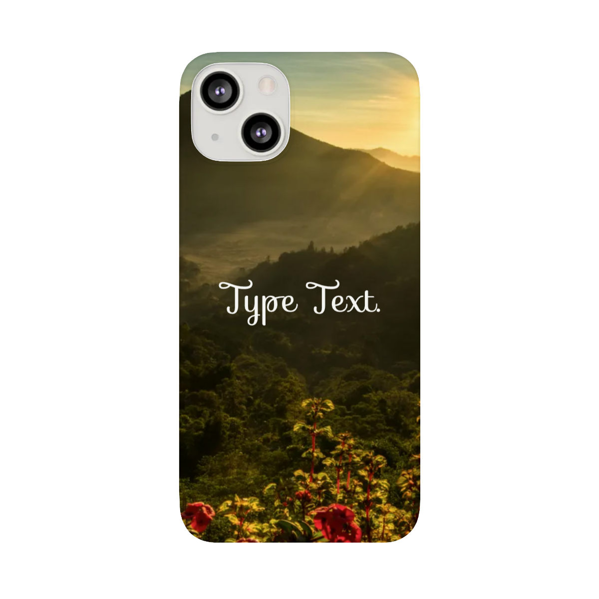 Slim Phone Cases - Personalize With Nature Themes