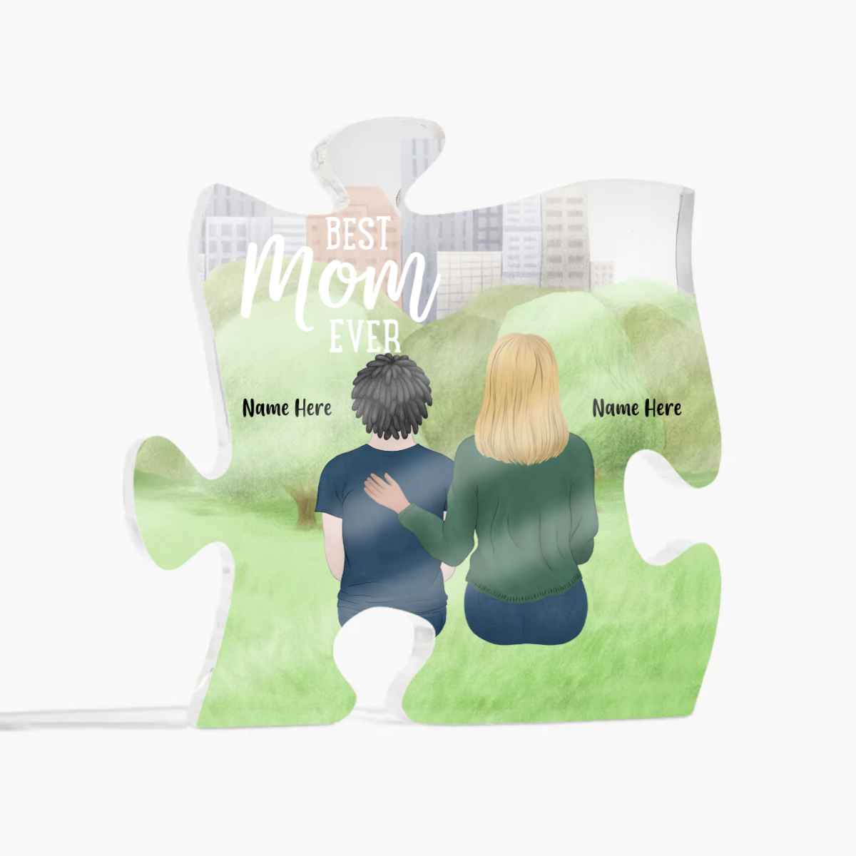 Acrylic Puzzle - Personalized Gift For Mom