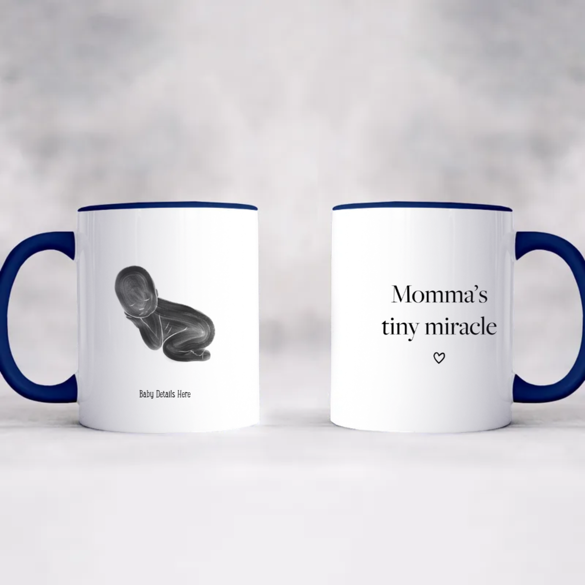 Accent Coffee Mug, 11oz - Personalized Gift for New Mom