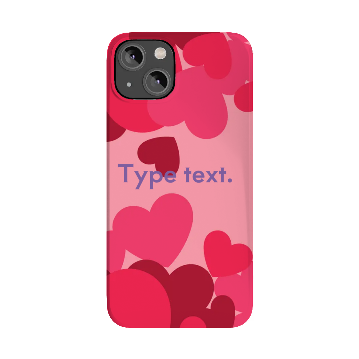 Slim Phone Cases - Personalize With Valentine Themes