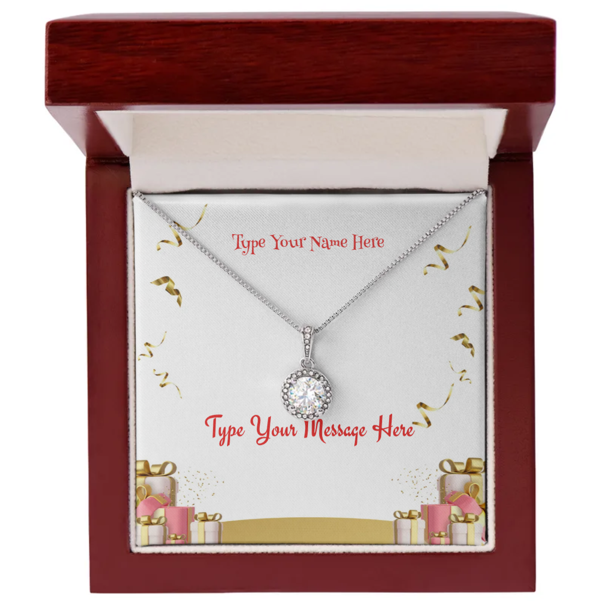 Eternal Hope Necklace -Personalize With Birthday Themes