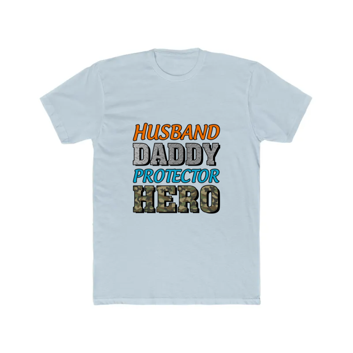 Men's Cotton Crew Tee - Custom Gift For DAD