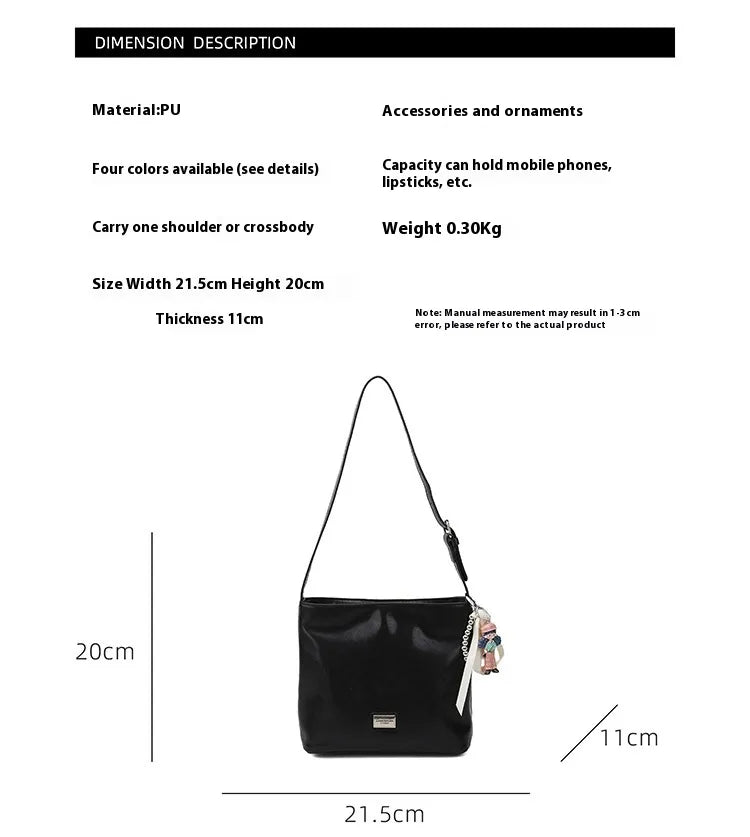 Women's Special-interest Design Casual Crossbody Bucket Bag