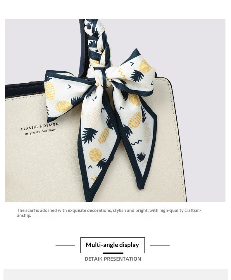 Premium Leather Crossbody Bag With A Spacious Design