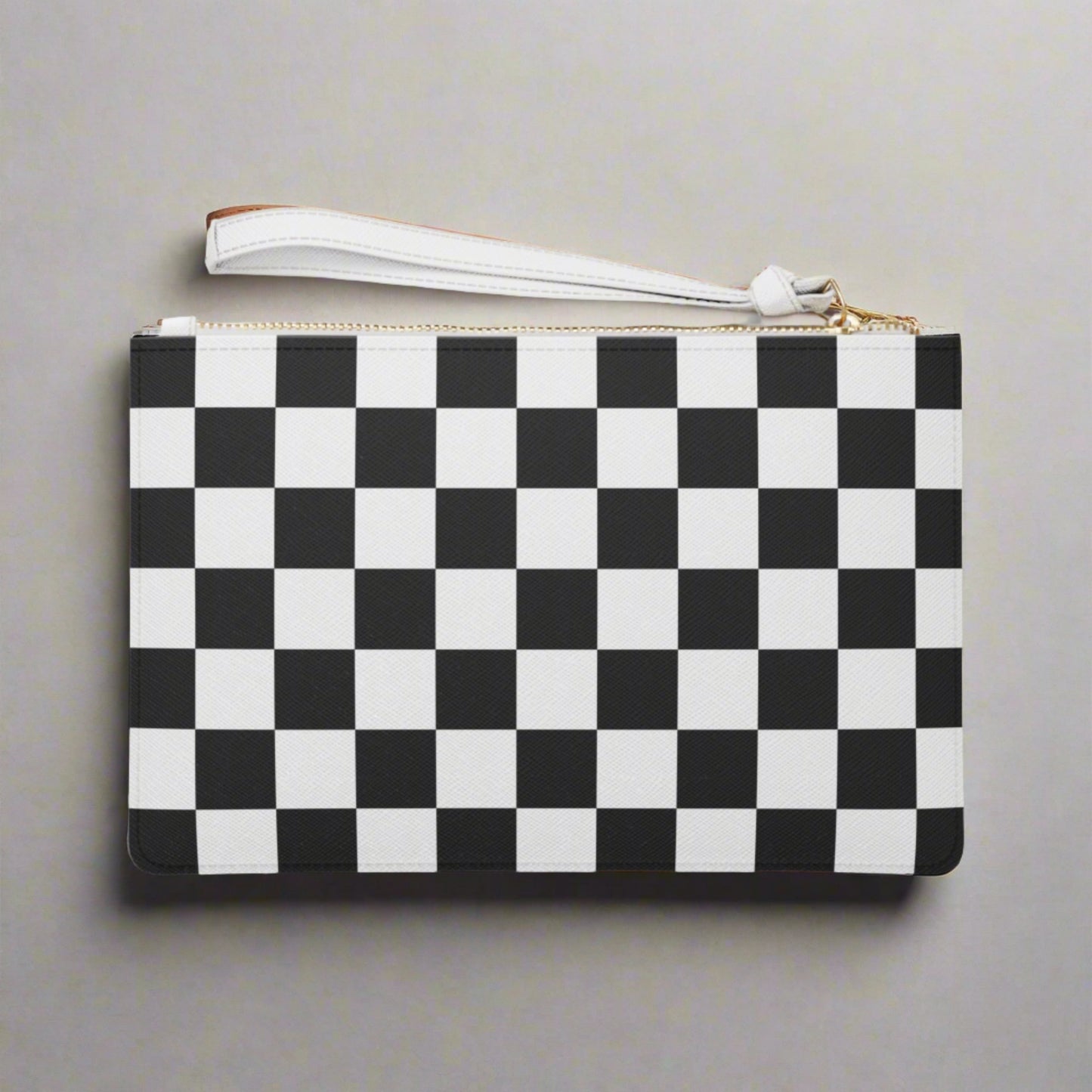 Clutch Bag - Personalize With Checkered Designs