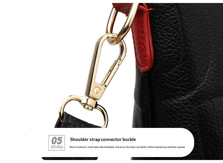 Trendy Tote Handbag Chic Letter Embossing Womens