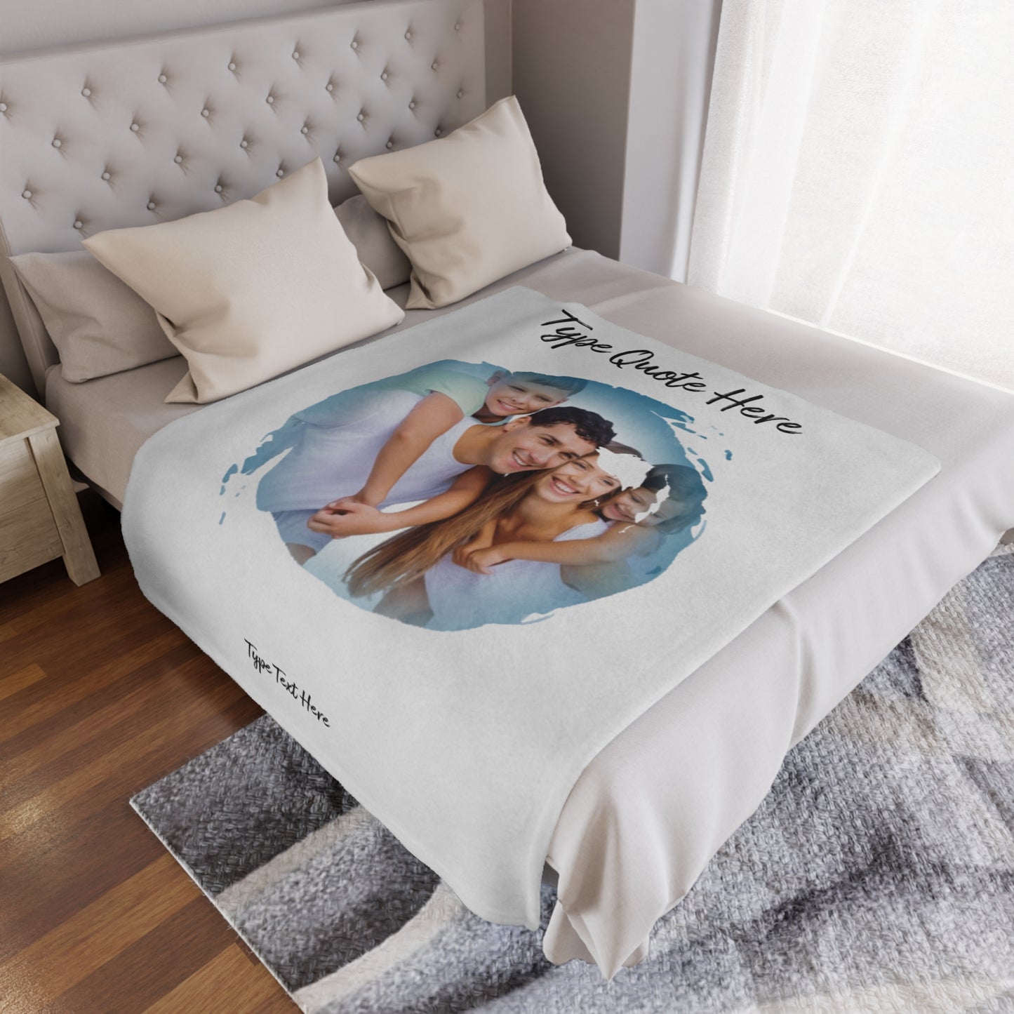 Microfiber Blanket - Personalize With Your photo