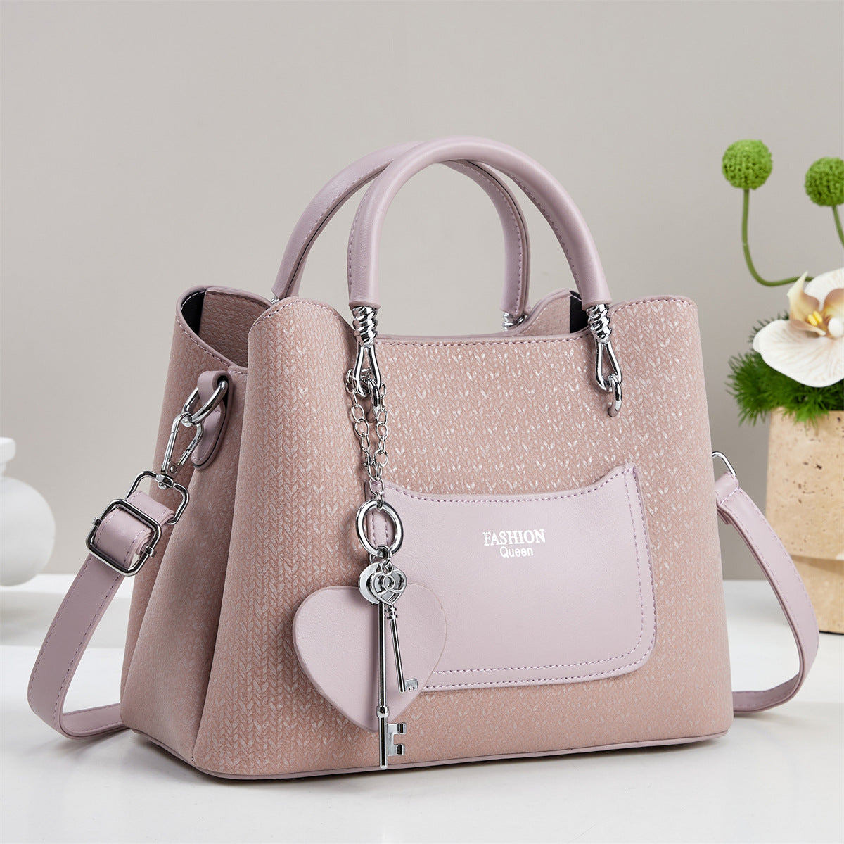 Simple Large Capacity Casual Shoulder Messenger Bag