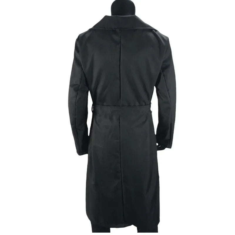 Women's Coat Plus Size Trench Coat Tie-front Top