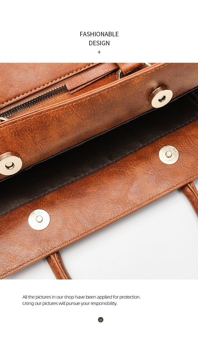 Tote Bag With A Multi-functional, Detachable Shoulder Strap For Handheld Use