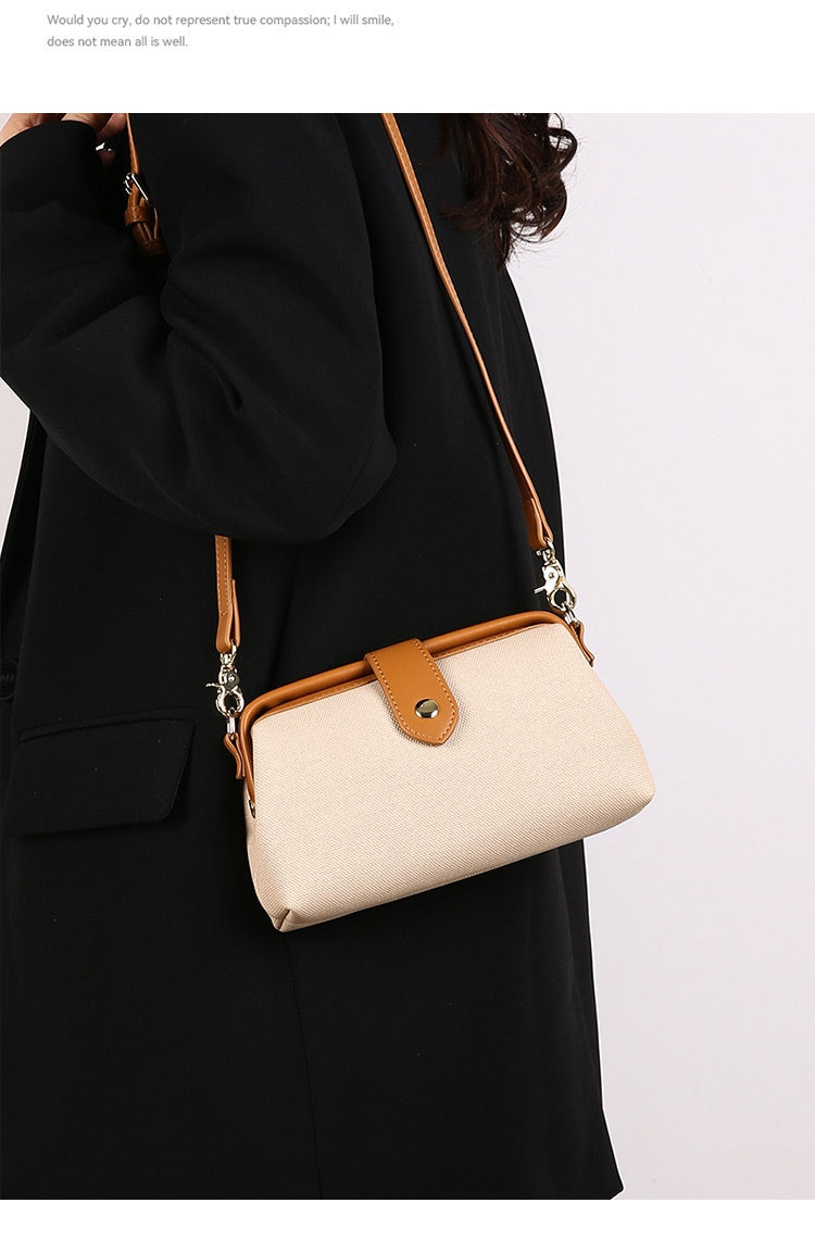 High-grade Casual Women's Niche Texture Shoulder Messenger Bag