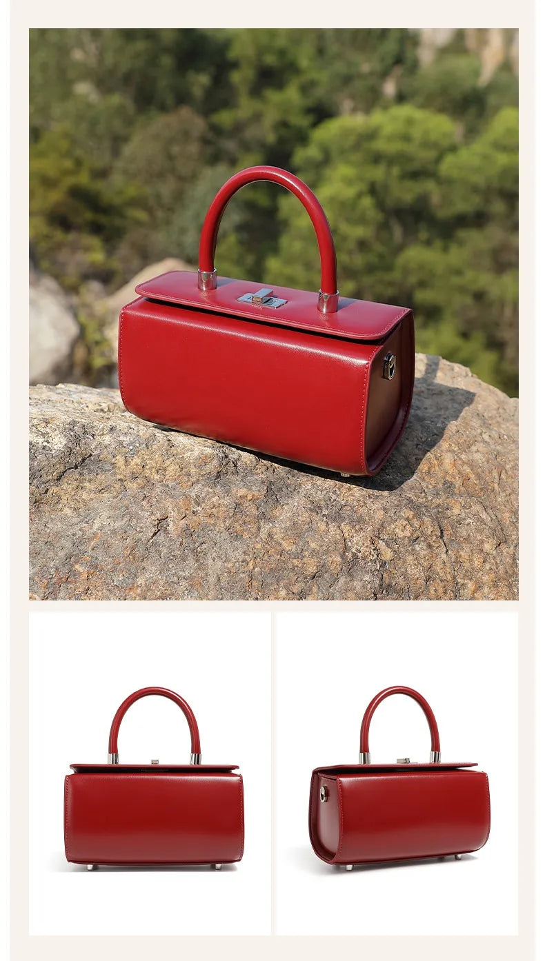 New Leather One-shoulder Crossbody Women's Bag