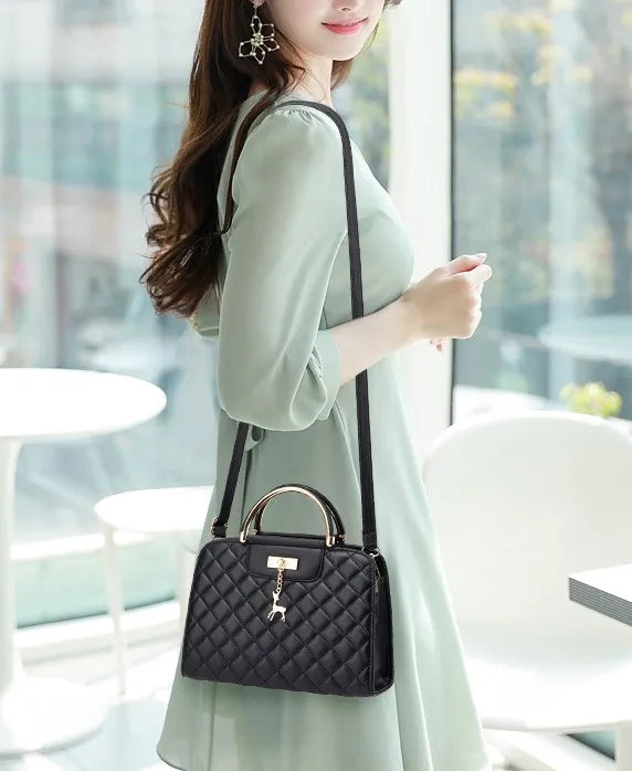 Fashionable ladies are versatile with cross-body handbags